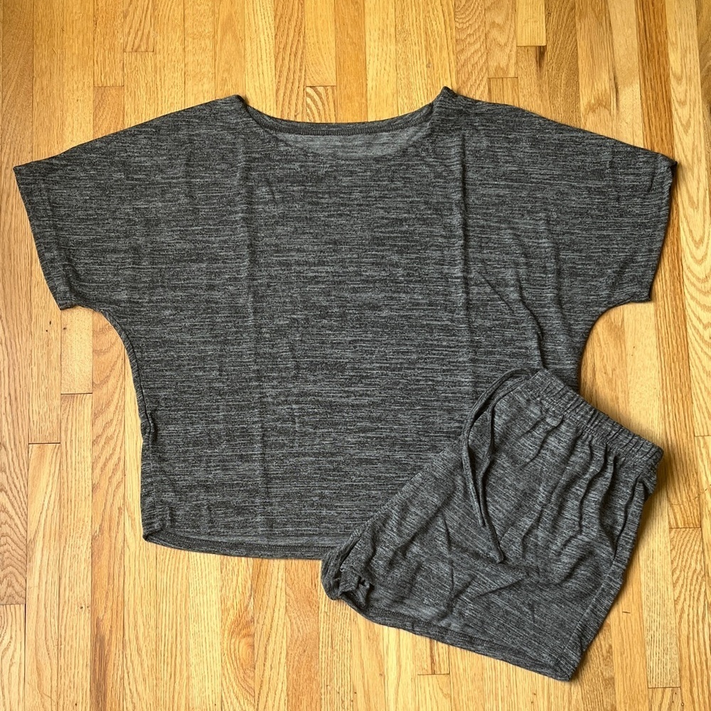 Gray Lounge Set / Sky Dreams Grey Pajama Set